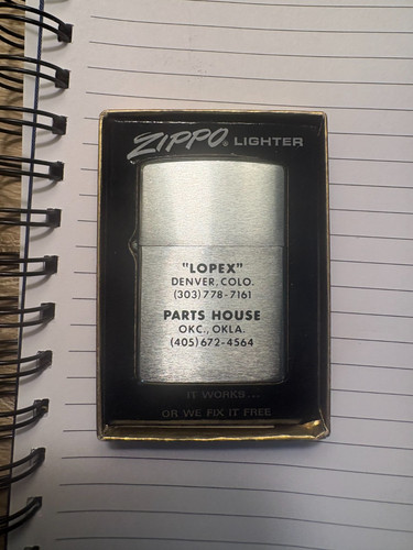 Vintage 1974 zippo slim - vintage, 1974/75